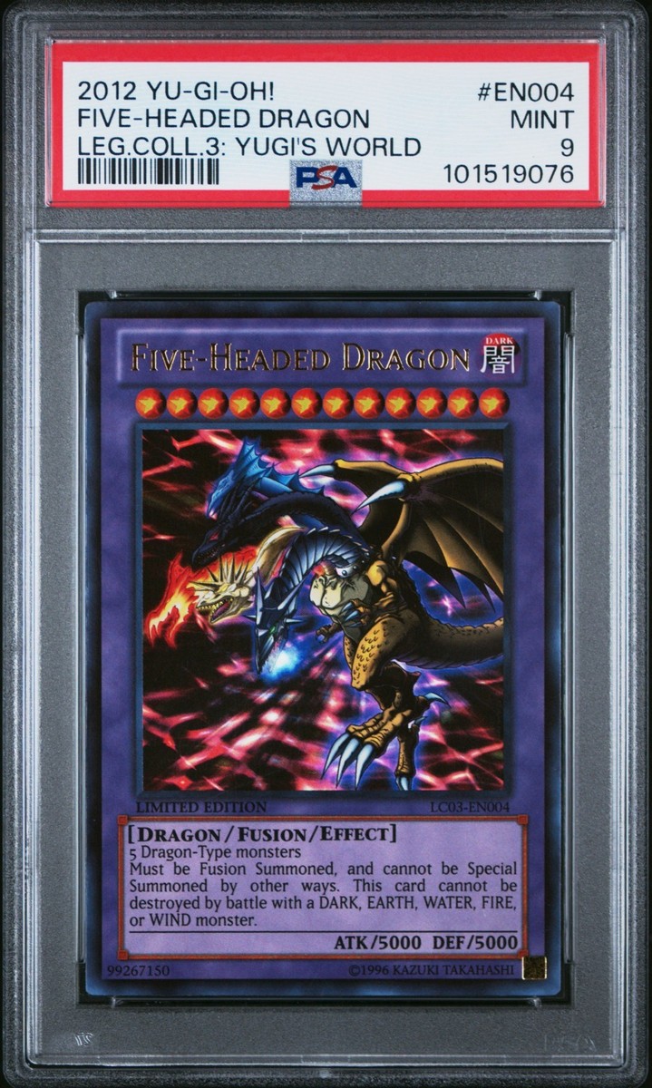 YuGiOh Five-Headed Dragon LC03-EN004 Legendary Collection 3
