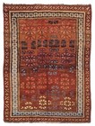 Rare Hand Knotted Vintage Afghan Taimani Balouch Wool Area Rug 7 x 4 Ft — photo 1