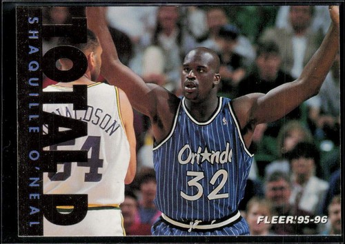 Shaquille O'neal #7 1995 Fleer Total D card