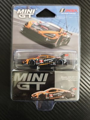 Mini GT McLaren 720S GT3 EVO , 2024 IMSA Daytona 24 Hrs , Pfaff Motorsport , OVP