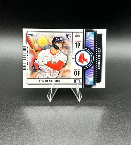 2026 Topps Series 1 - Roman Anthony - Rookie Card - Big Ticket Player SP - MINT