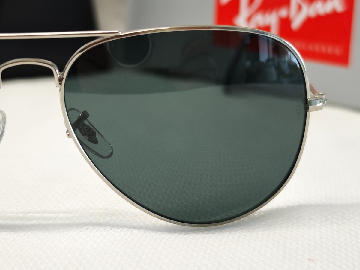 Ray-Ban Aviator Large RB3026 003/62mm Silver Frame/Gray Lens Sunglasses 62mm RAY-BAN RB3026, aviator sunglasses , Silver Frame/Large 62mm  main image 2