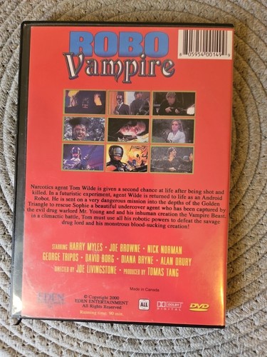 Robo Vampire, DVD, Robin Mackay, Nian Watts, Harry Myles, Joe Browne, Nick Norman, Ge - Imagen 2 de 4