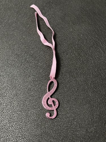 Ariana Grande x Swarovski Music Note Charm Limited Metal Pink