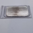 United States OF American Flag USA Bullion 1 Ounce .999 Fine Silver Bar (sealed)