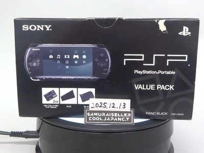 Sony PSP-3000 Playstation Portable Console Japan - Piano Black for