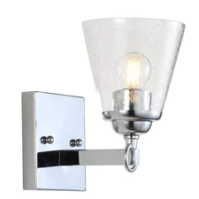 JYL7432A Marion 5" Hurricane Metal/Glass Vanity Contemporary Transitional 270...