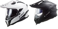 LS2 Helmets Explorer XT Solid Adventure Motor...