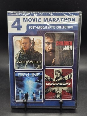 WATERWORLD Children of Men SKYLINE Doomsday DVD 4-Film Set Post-Apocalyptic New