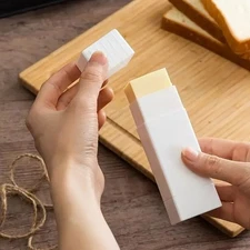 Butter Stick Holder Cheese Toast Spread Applicator Kitchen Dispenser Tool Box