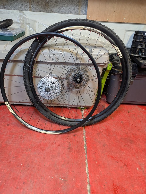 DT Swiss 450D / 485DMTB 29er Wheel Set 10 speed cassette 