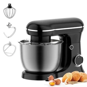 Stand Mixer With Bowl 6.5QT Stainless Steel, 10 Speeds Kitchen Stand Up Mixer...