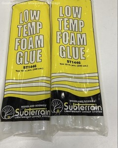 2 Woodland Scenics ST1446 Low Temp Foam Glue Sticks 10 Packs