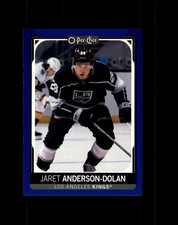#214 Jaret Anderson-Dolan Los Angeles Kings 2021-22 O-Pee-Chee Blue Border