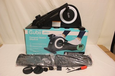 CUBII JR1+ Compact Seated Elliptical Aqua Under Desk Elliptical - NIB      H2