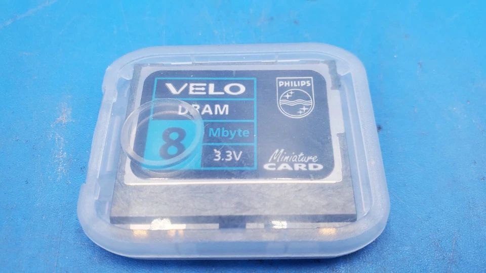 LOTE DE 2 - Tarjetas en miniatura 8 MB + 4 MB de memoria DRAM para Philips Velo 1 PC de bolsillo Foto 2 de 4