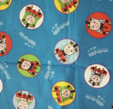 thomas train fun fabric 20 x 10 inch 1pc