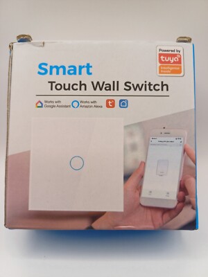 Smart Touch Wandschalter Tuya Einwegschalter Artikel ist versiegelt in der Box