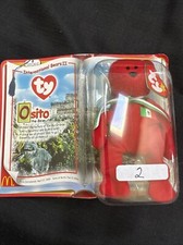 TY Beanie Babies McDonald's Toy, International Bears II, Osito The Bear, 1999