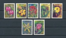 Tanzania 1303-9 MNH, Flowers, 1995