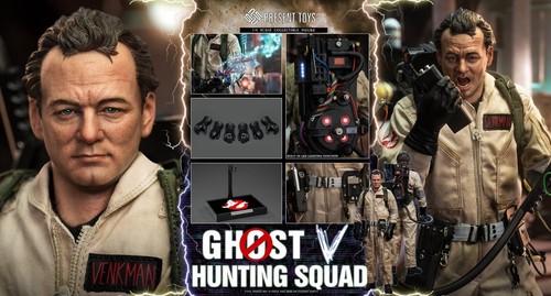 In Stock New PRESENT TOYS PT-sp57 Ghost Hunting Peter Venkman 1/6 Action Figure! - Picture 1 of 9
