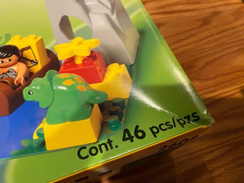 RARE NEW 1997 Lego Duplo 2605 Dinosaur Park figures Mint in Box NIB Complete - Picture 8 of 9