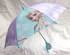 Kid's Unisex 27" Disney Frozen Princess Elsa Let's Go licensed Umbrella New 