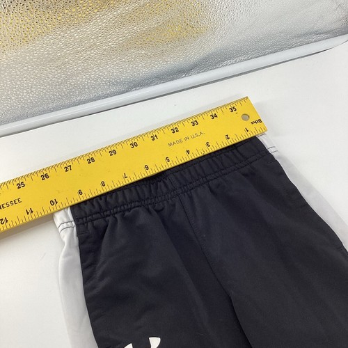 Under Armour Boys Girls Pants Pockets Black White Size 5 177 - Picture 5 of 9