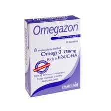 HEALTHAID OMEGAZON HIGH POTENCY 30 CAP - FREE UK SHIPPING