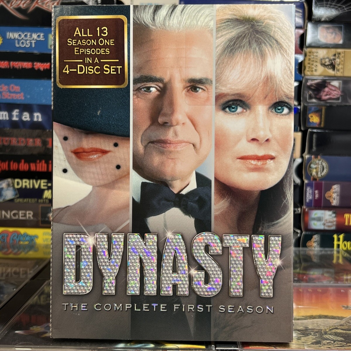 Dynasty Season DVD 1981 TV Series Disc 13 Episodes John Forsythe Linda  Evans