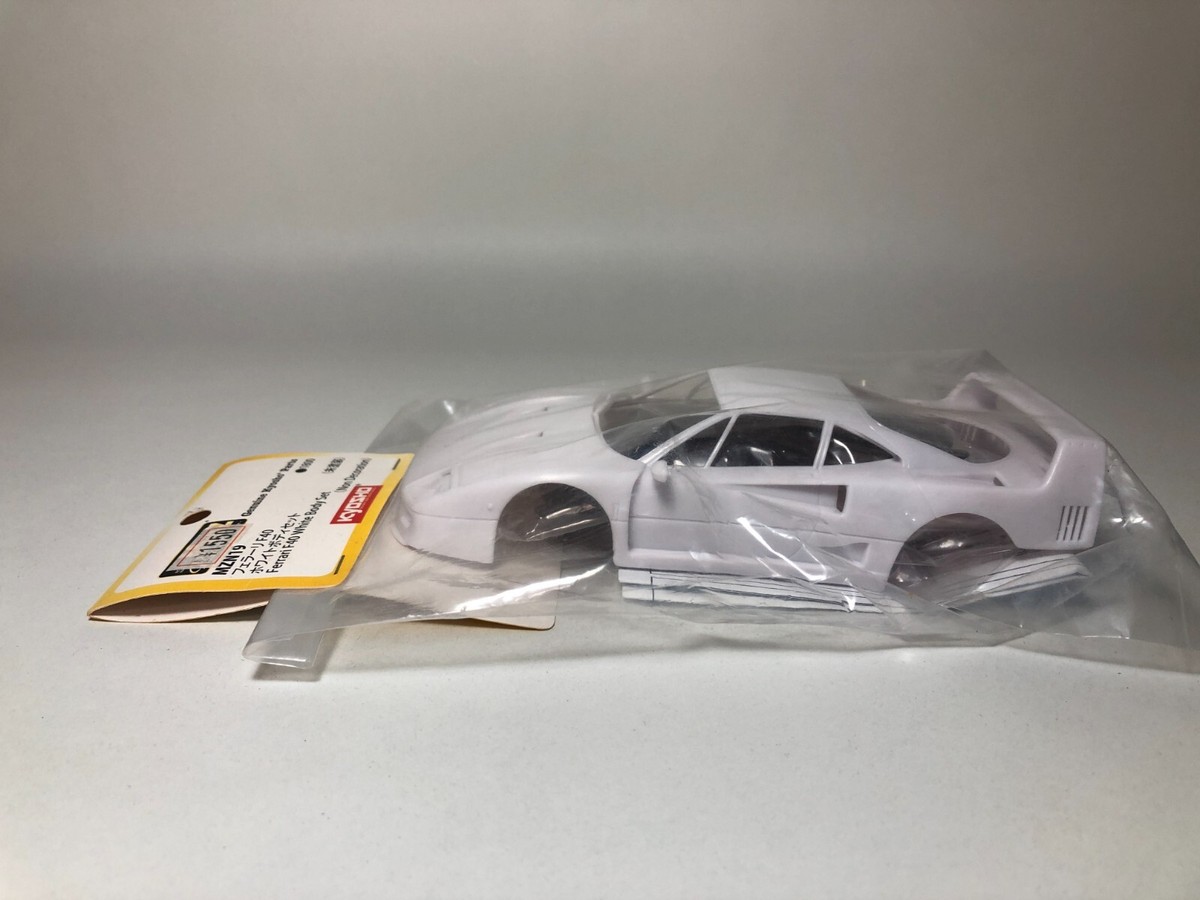 KYOSHO Mini-z Ferrari F40 White Body Set (Non Decoration KYOSHO Mini-z Ferrari F40 White Body Set (Non Decoration