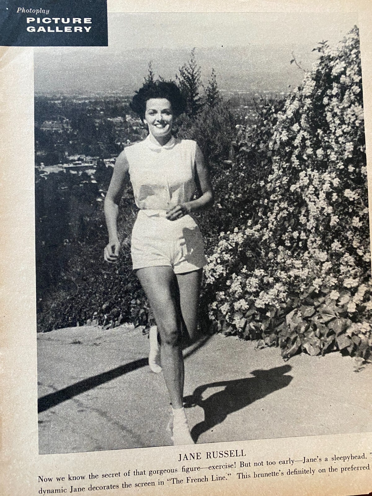 Jane Russell, Tab Hunter, Double Full Page Vintage Pinup | eBay