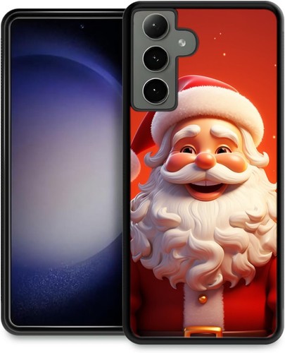 Plastic TPU Cover Christmas fun Santa Claus For Samsung S21 S22 S23 S24 Ultra FE - 第 17/25 張圖片