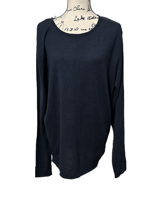Selected Homme sweat long sleeve polo in navy