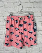NEW LIFE IS GOOD Mens Swimsuit Trunks Size Large