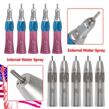 1-5 Dental Straight slow low Speed Handpiece Nosecone Inner /External Spray NSK