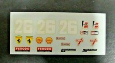 Vintage - Dynamic Models 5504 26 Ferrari Formula 1 Jacky Ickx - Water Decal