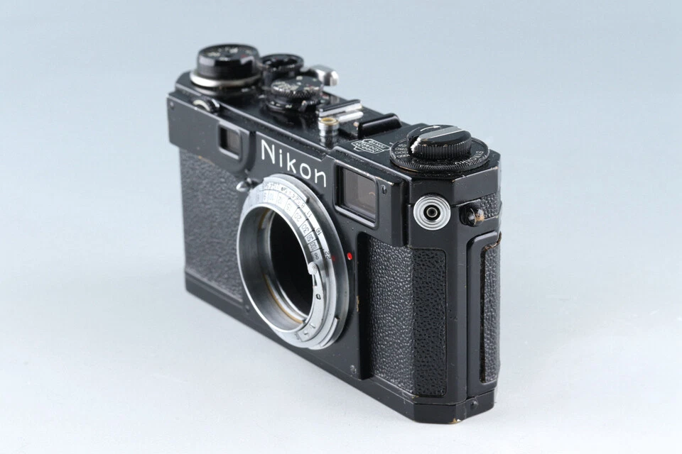Nikon S2 Repainted Black 35mm Rangefinder Film Camera #41829 D5