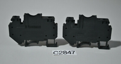 2x Phoenix Contact UK6-FSI Verbinder Schienen- Wege (C2847-R2)