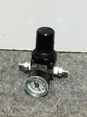 #ad #ad Used SMC AR2000 02BG Pressure Regulator with Gauge 0 1 MPa $10.40