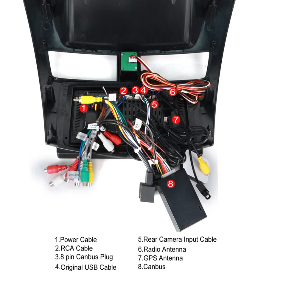 APPLE CARPLAY FOR MAZDA BT50 2012-2019 ANDROID 15 CAR STEREO RADIO GPS HEAD UNIT - image 4 of 4