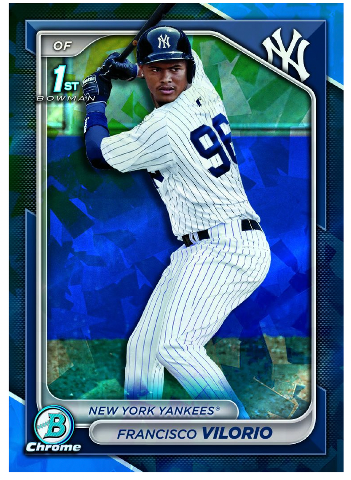 2024 Topps Bowman Chrome Baseball Sapphire Edition Hobby Box Factory