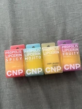 4 Set CNP Honey Lip Plumber -Propolis Lipcerin, Hydrating Long Lasting, 15ml