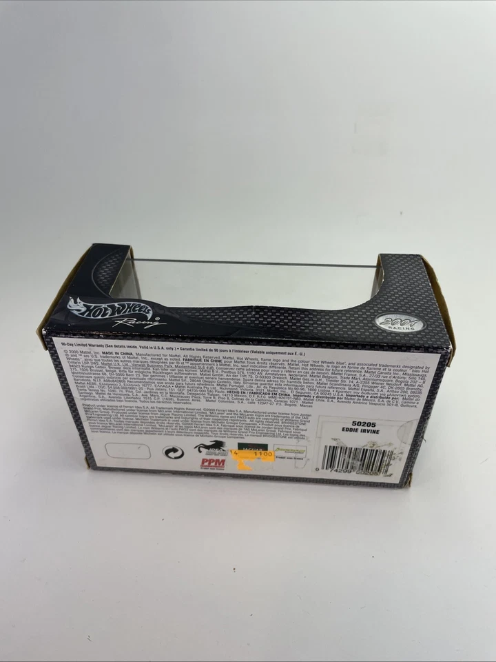 Jaguar R2 Eddie Irvine 50205 escala 1:43 Hot Wheels Racing sellado Foto 3 de 4