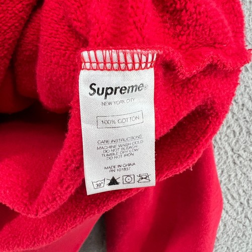 Vintage Supreme X Fox Racing Sweatshirt Mens Large Fleece Pullover Streetwear * - Picture 10 of 11