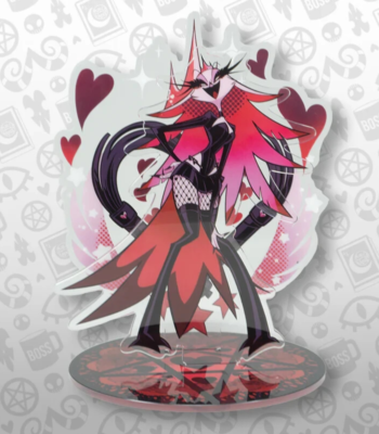 Vivziepop Helluva Boss Stella Standee Valentines 2025 Acrylic