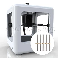 10 x Stainless Steel 350x8mm 2mm Lead Screw Rods for 3D Printing Z Axis