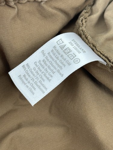 EVERLANE EASY CHINO OCHRE BROWN SIZE 16 WOMENS - Picture 5 of 5
