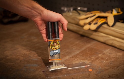2X GORILLA EPOXY Glue Syringe Super Strong Bond Adhesive 2-Pack 25mL / .85oz - Picture 2 of 5