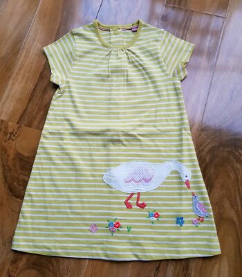 MINI BODEN baby GIRLS APPLIQUÉ JERSEY DRESS Y0277 BRAND NEW